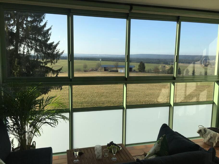 Gemuetliches Apartment Mit Wundervollem Weitblick Löffingen Buitenkant foto